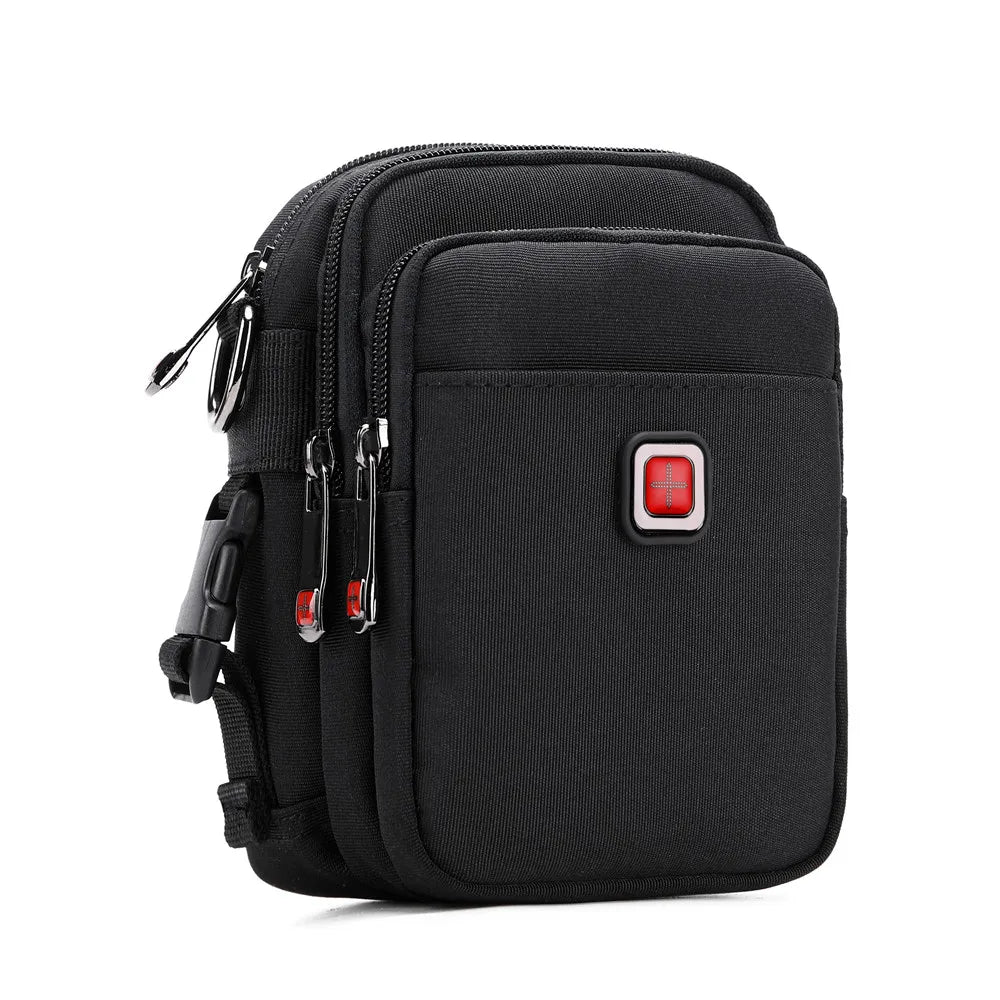 Men's Large Waterproof Messenger Bag - Oxford Nylon