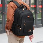 Men's Anti-Theft Laptop Backpack - Fits 15.6", Waterproof with USB