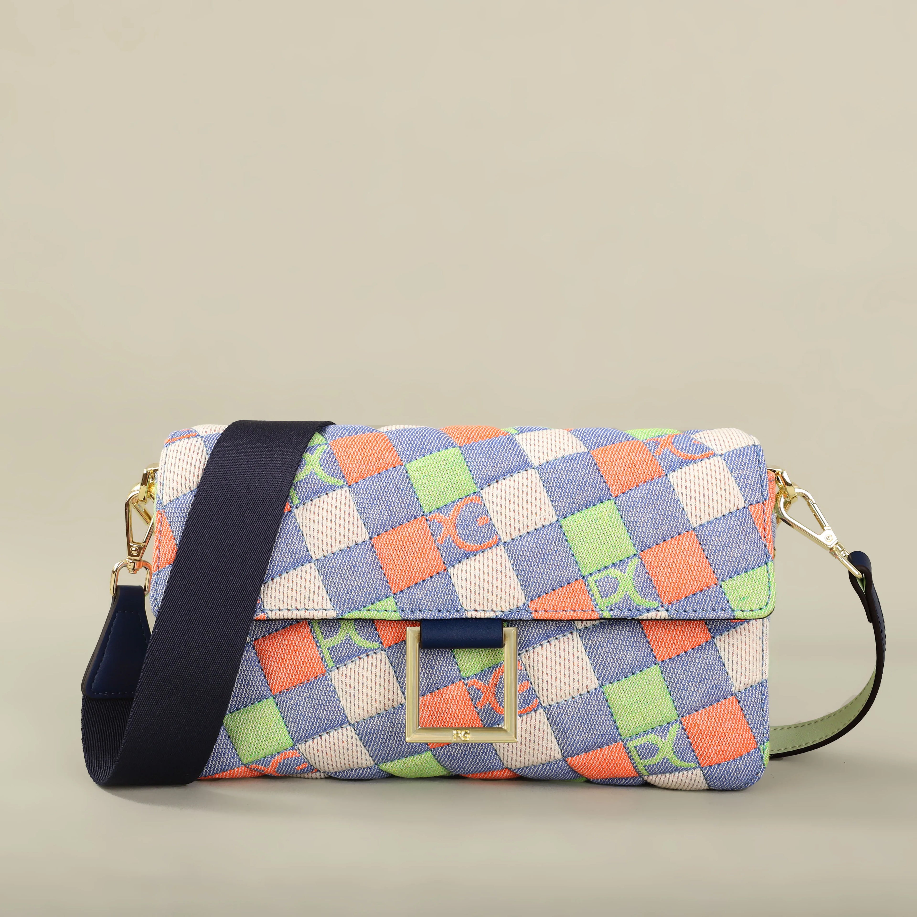 Women's Classic Flap Crossbody Bag - PU Leather