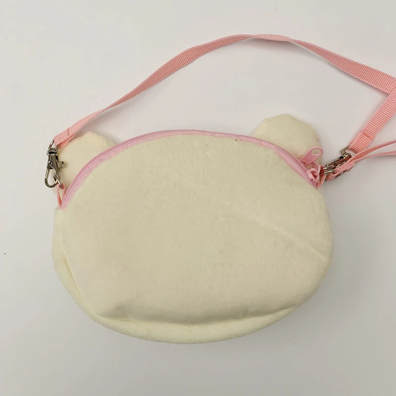 Rilakkuma Bear Plush Crossbody Bag - Kawaii Mini Messenger