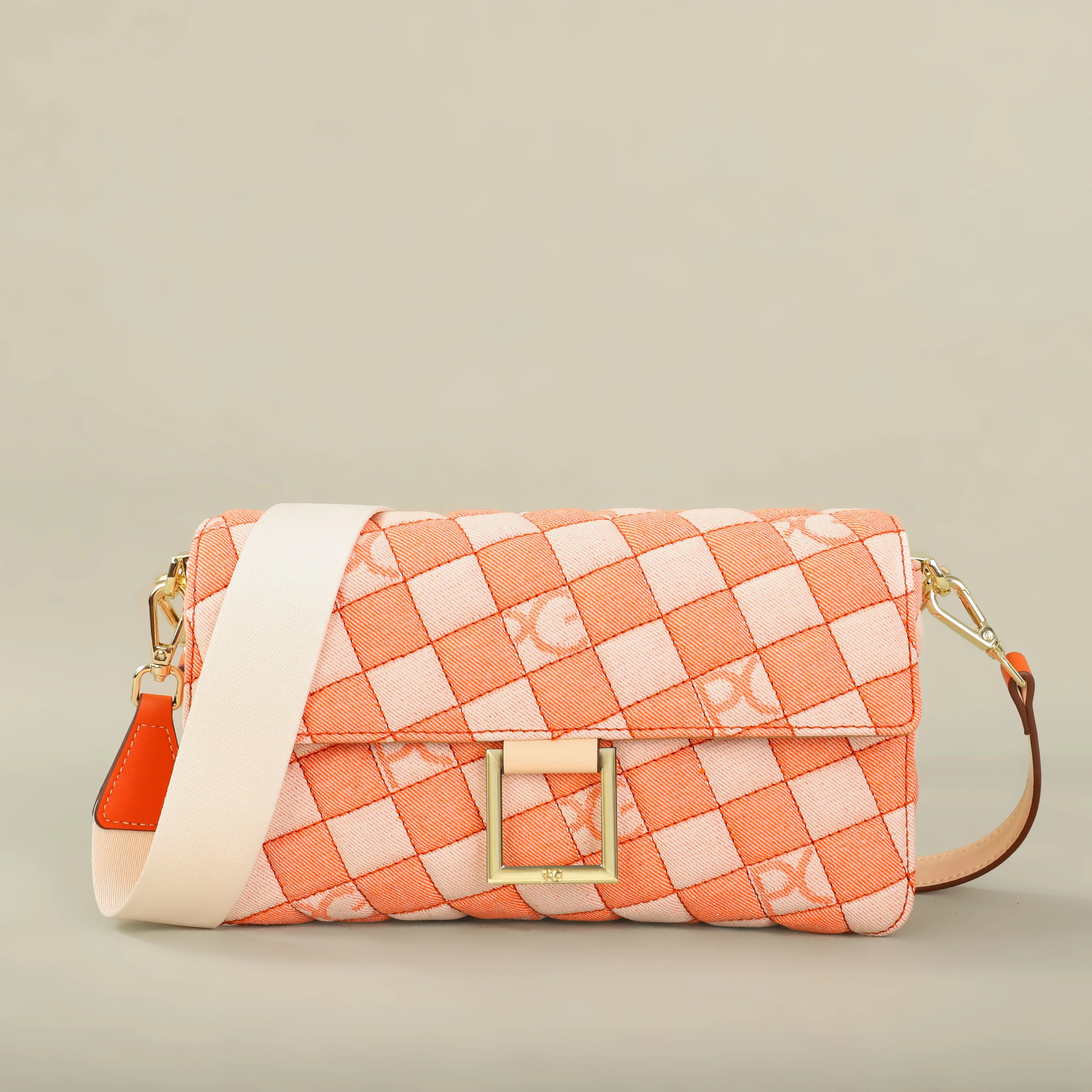 Women's Classic Flap Crossbody Bag - PU Leather