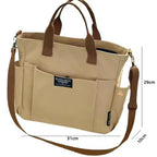 Women's Large Canvas Hobo & Tote Bag - Crossbody Style