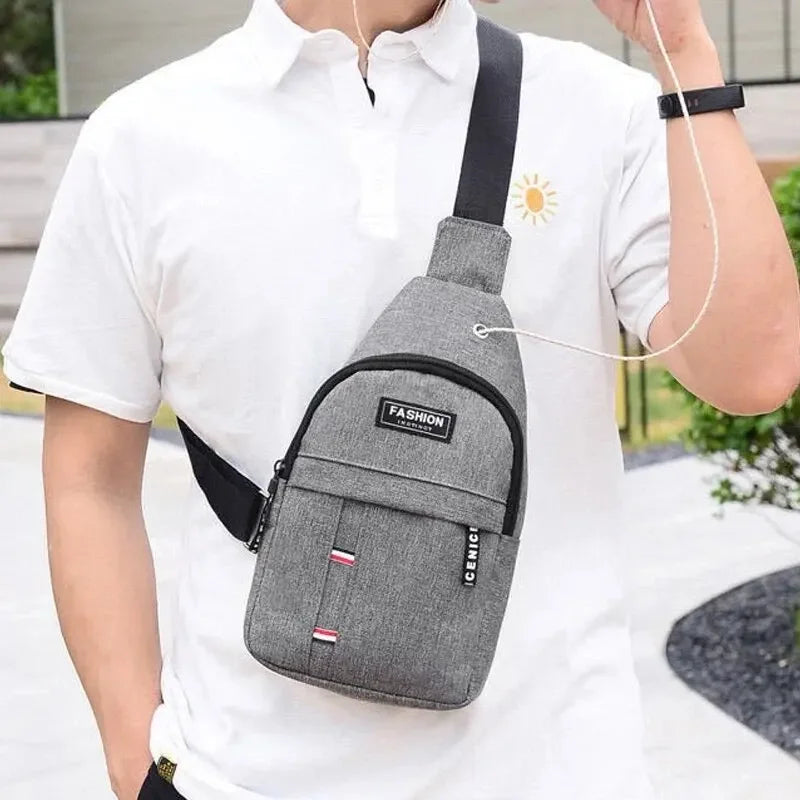 Men's Large Waterproof Fanny Pack - Sport & Travel Waist Bag