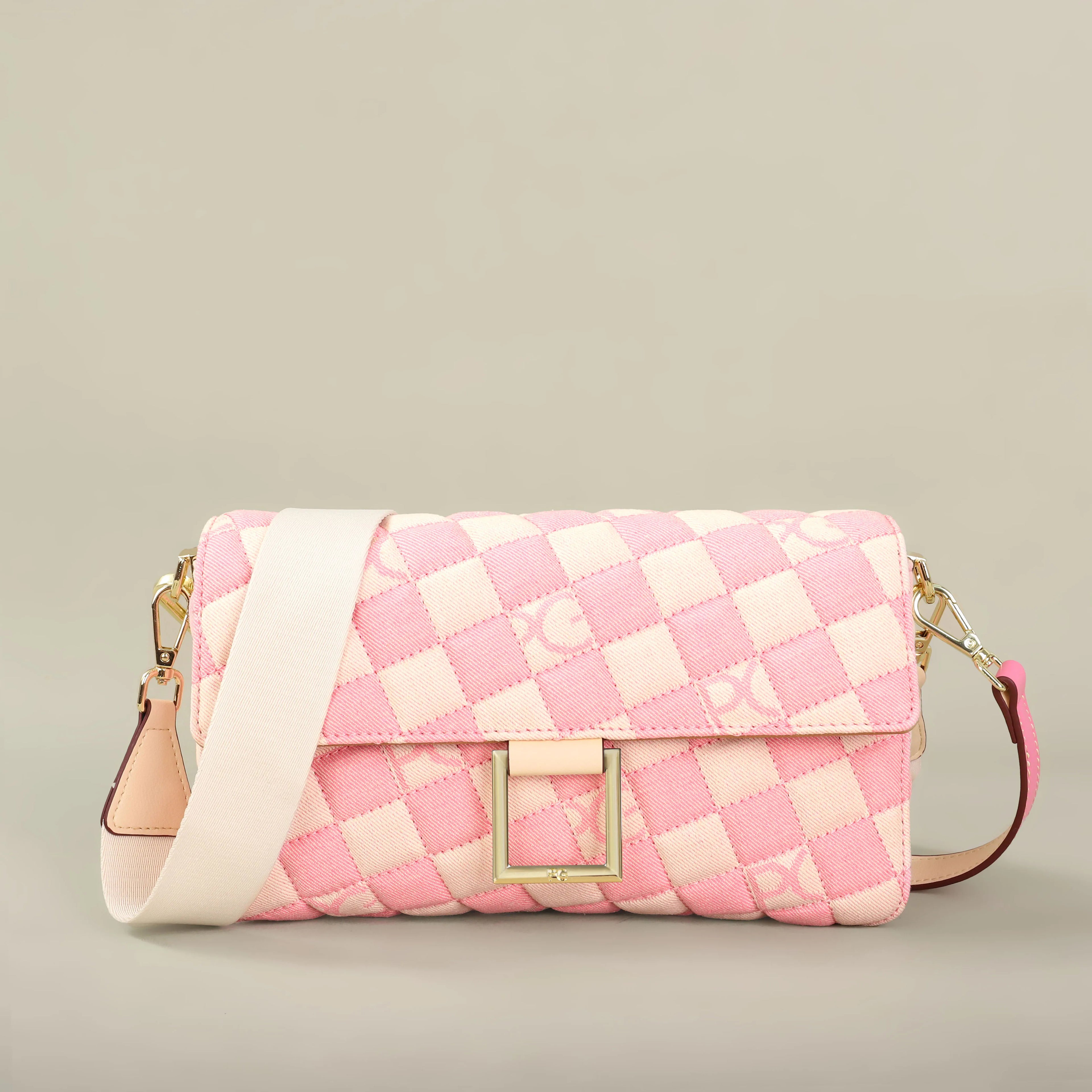 Women's Classic Flap Crossbody Bag - PU Leather