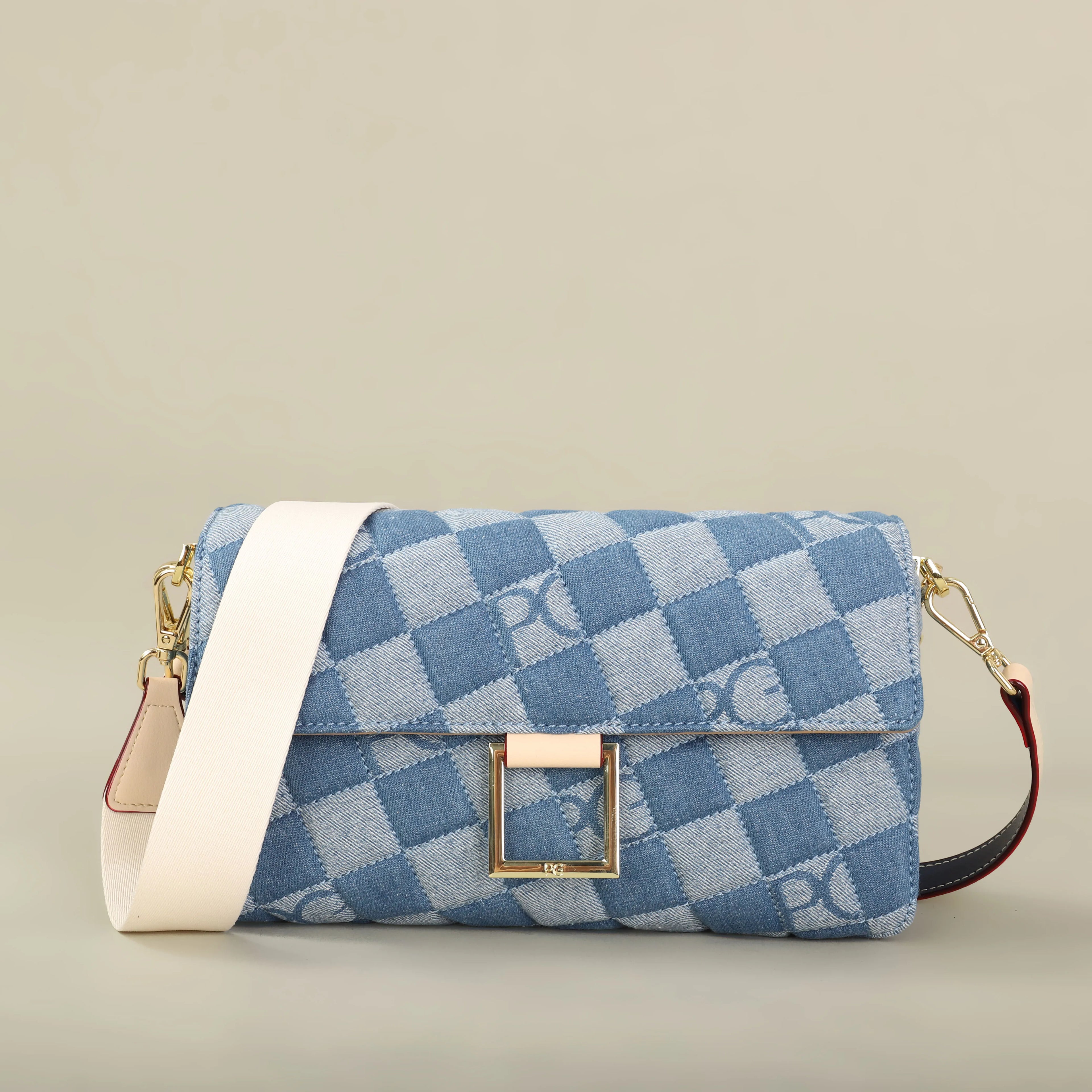 Women's Classic Flap Crossbody Bag - PU Leather