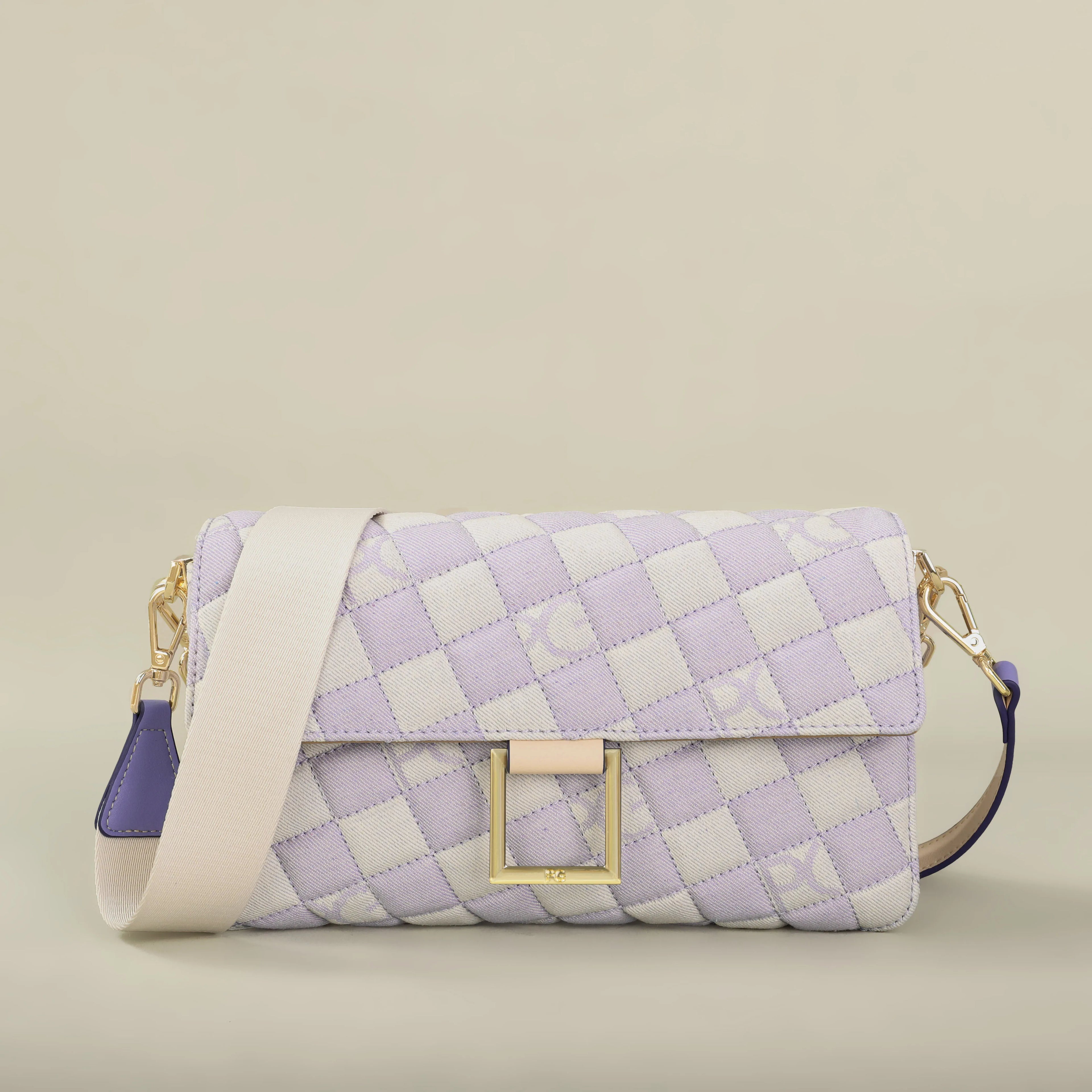 Women's Classic Flap Crossbody Bag - PU Leather