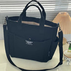 Women's Large Canvas Hobo & Tote Bag - Crossbody Style