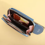 Women's Double-Layer Crossbody Wallet - All-in-One Organizer