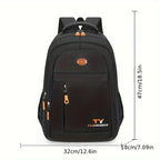 Men's Anti-Theft Laptop Backpack - Fits 15.6", Waterproof with USB