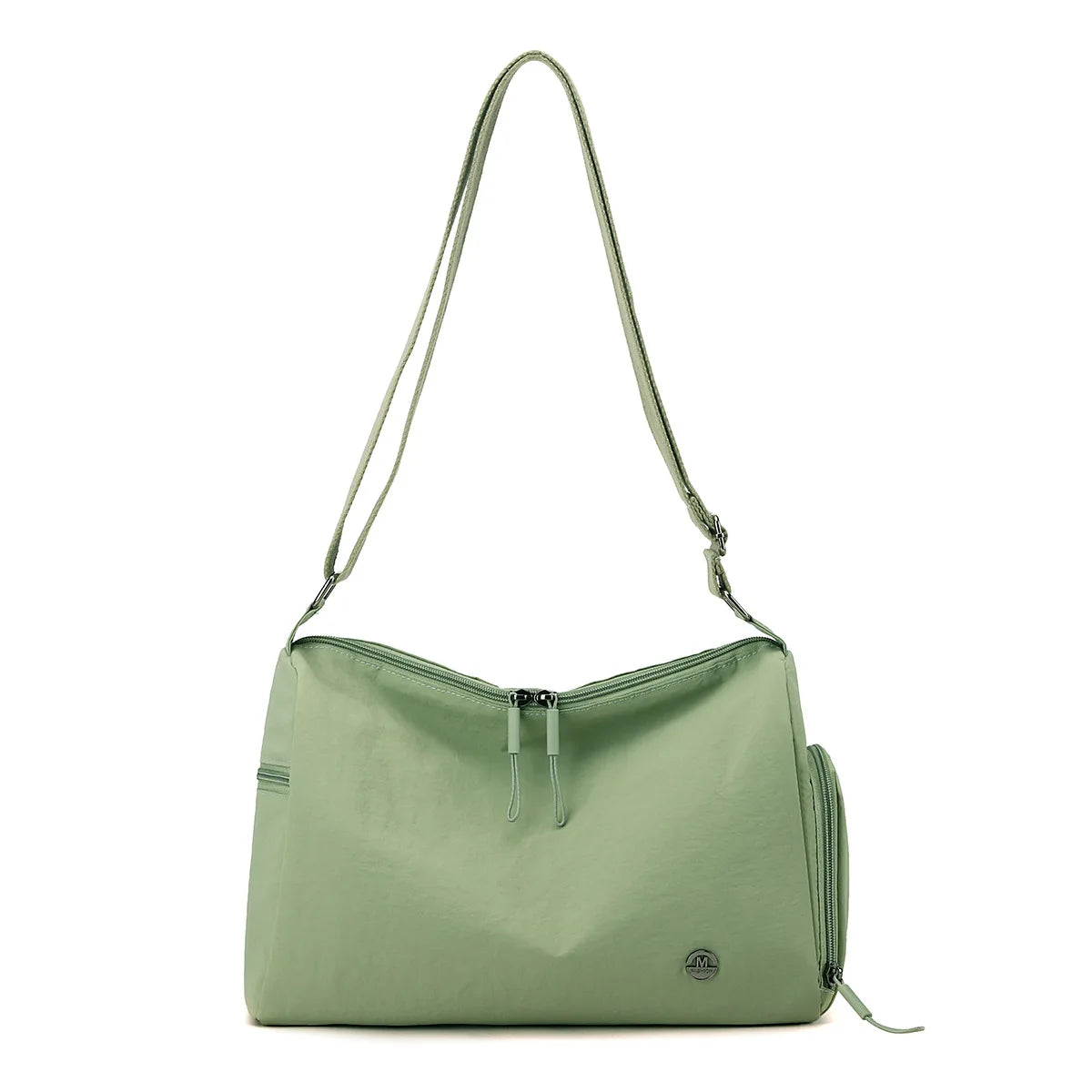 Large Nylon Crescent Bag for Women - Korean Style Crossbody