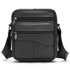 Men's Business Casual Crossbody Bag in Genuine Leather