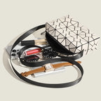 Luminous Geometric Crossbody Bag for Women