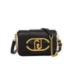 Women's Flap Crossbody Bag with Chain - Square Underarm Style