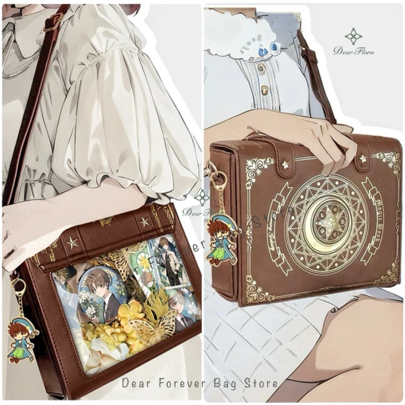 Kawaii Ita Bag for Pins & Merch - Y2K Style Crossbody