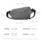 Mark Ryden Anti-Theft Messenger Bag - Fits 15.6" Laptop, Waterproof