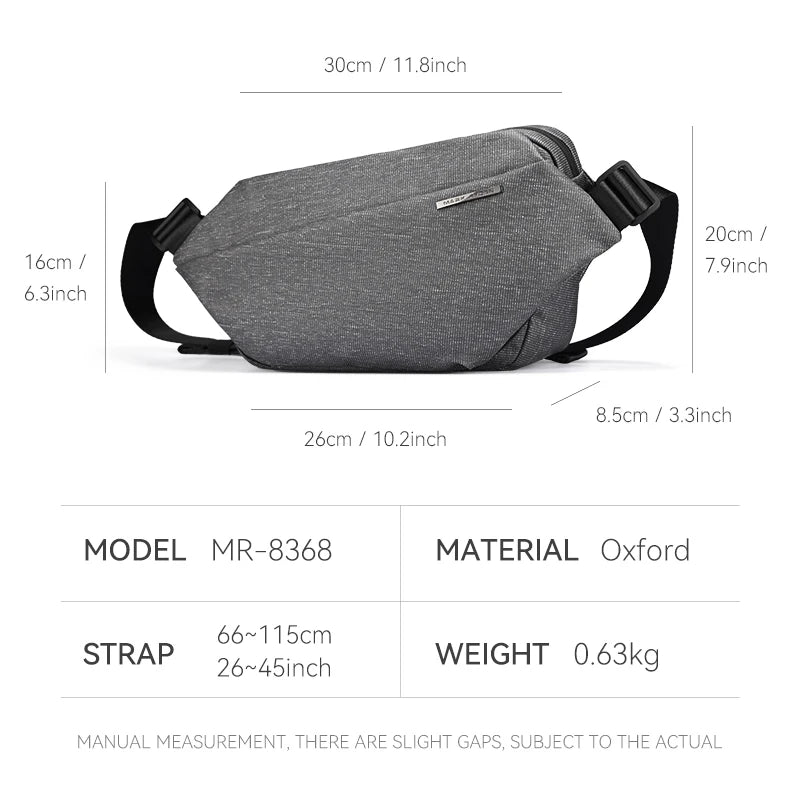 Mark Ryden Anti-Theft Messenger Bag - Fits 15.6" Laptop, Waterproof