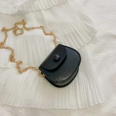 Mini Square Crossbody Bag for Women - Chic PU Leather