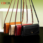 Women's Small Square Crossbody Bag with Flap