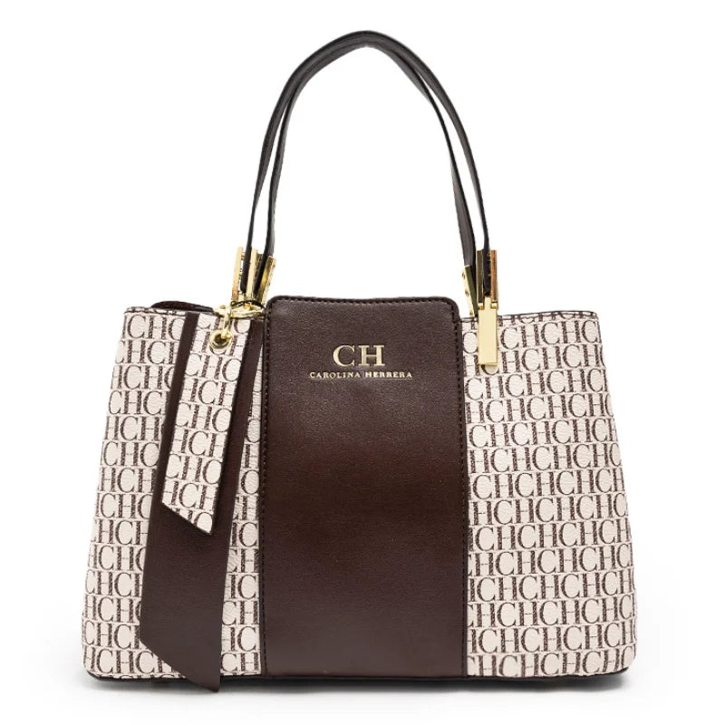Large Capacity Tote Bag for Women - PU Leather
