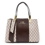 Large Capacity Tote Bag for Women - PU Leather