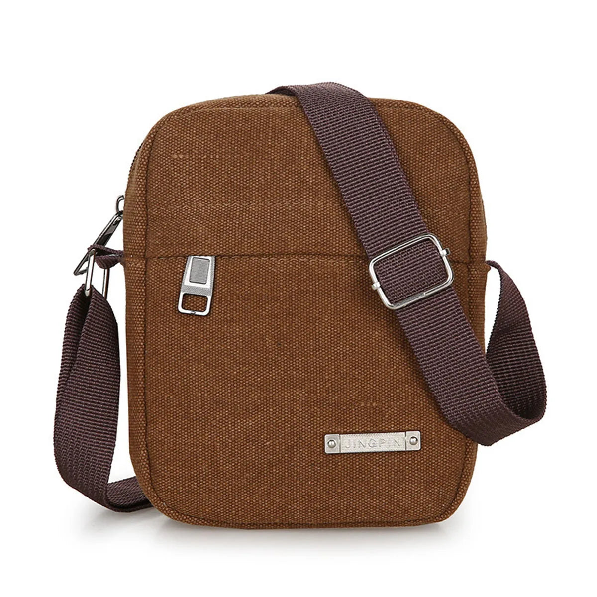 Men's Canvas Crossbody Phone Pouch