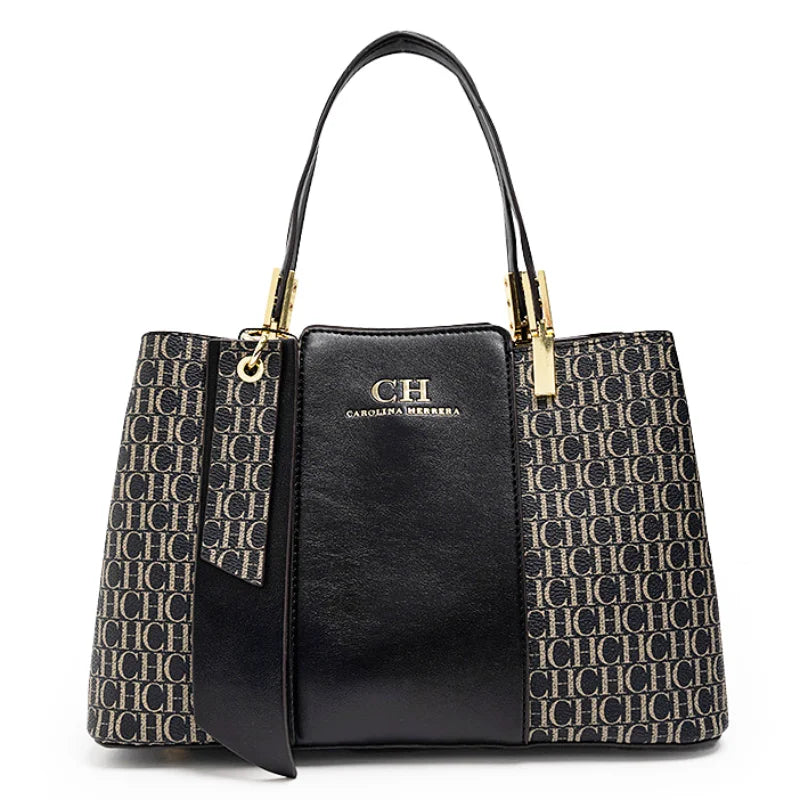 Large Capacity Tote Bag for Women - PU Leather