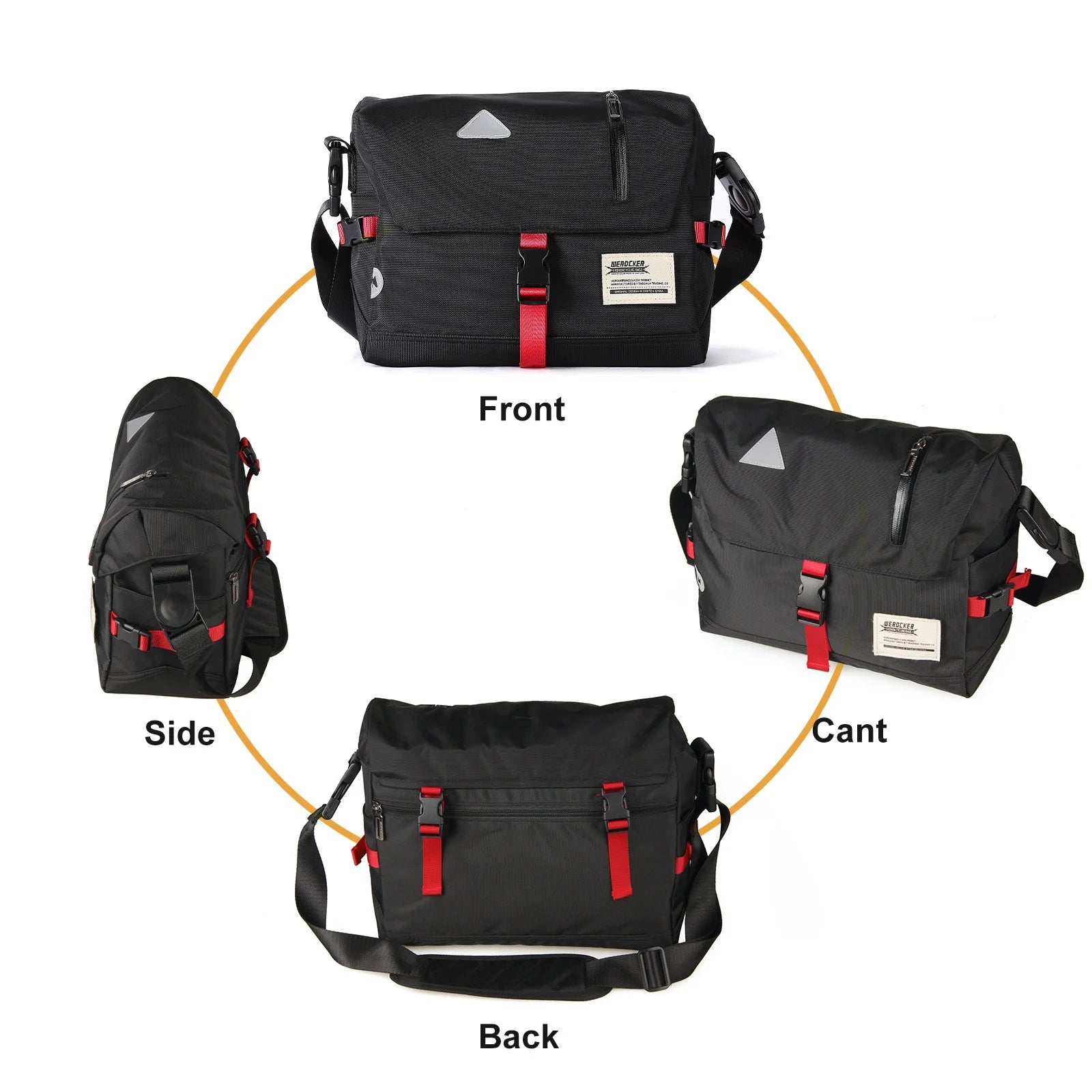 Men's Multi-Way Tactical Sling Bag - Shoulder, Chest & Waist Pack