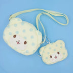 Domo-Kun Plush Crossbody Bag - Kawaii Mini Messenger
