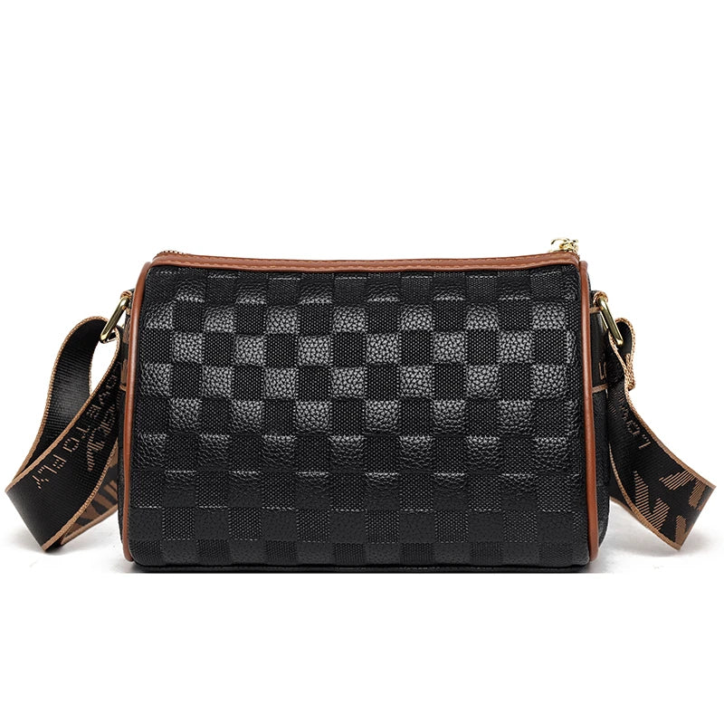 Women's Multi-Pocket Flap Crossbody Bag - Classic Style
