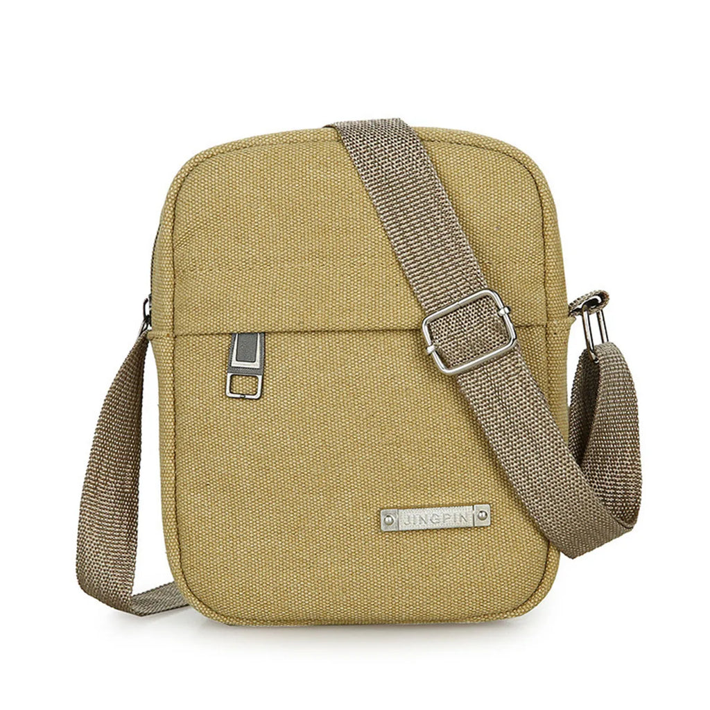 Men's Canvas Crossbody Phone Pouch