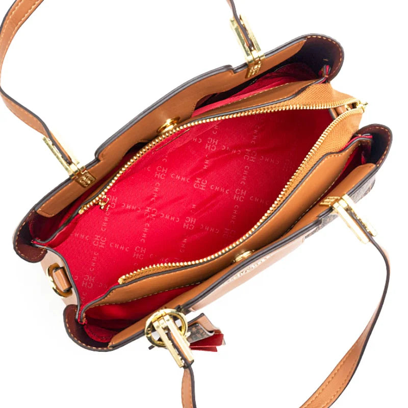 Large Capacity Tote Bag for Women - PU Leather