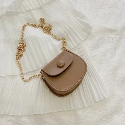 Mini Square Crossbody Bag for Women - Chic PU Leather