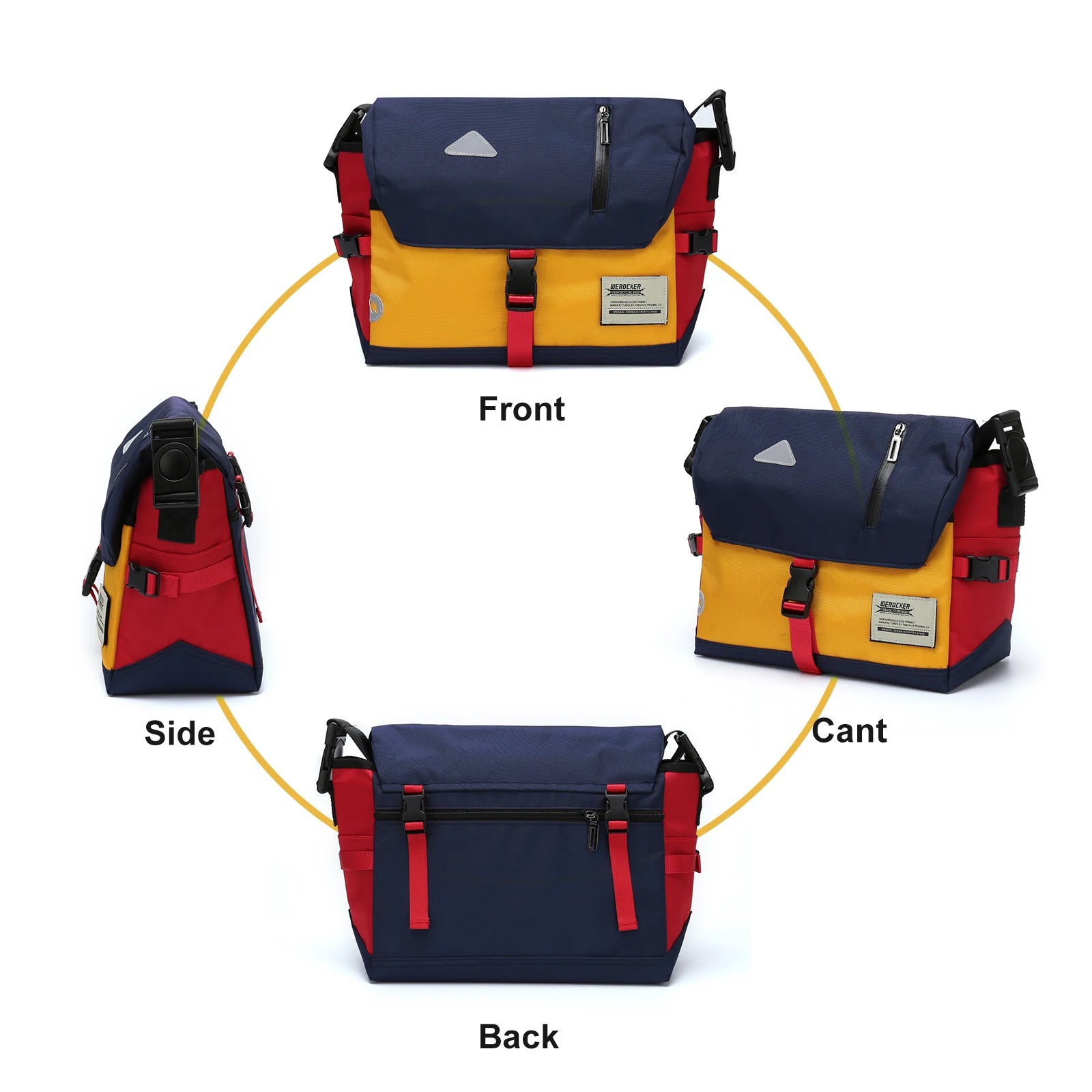 Men's Multi-Way Tactical Sling Bag - Shoulder, Chest & Waist Pack