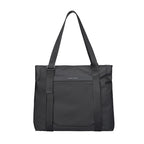Men's Leather Messenger Bag for 14-Inch Laptop - Black