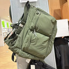 Lightweight Nylon Crossbody Bag - Water-Resistant & Unisex