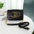 Women's Flap Crossbody Bag with Chain - Square Underarm Style