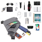 Men's Anti-Theft Business Sling Bag - Waterproof Crossbody