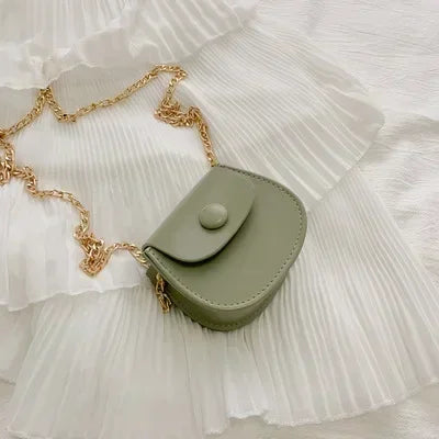 Mini Square Crossbody Bag for Women - Chic PU Leather