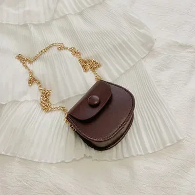 Mini Square Crossbody Bag for Women - Chic PU Leather