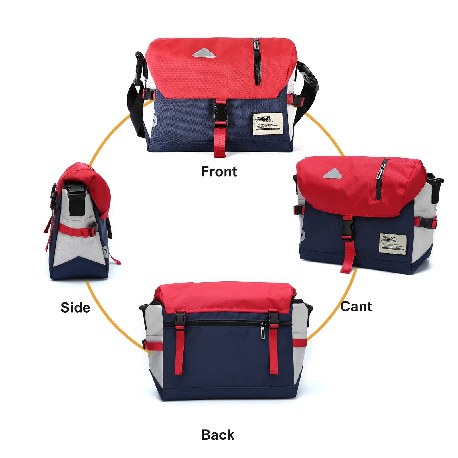 Men's Multi-Way Tactical Sling Bag - Shoulder, Chest & Waist Pack