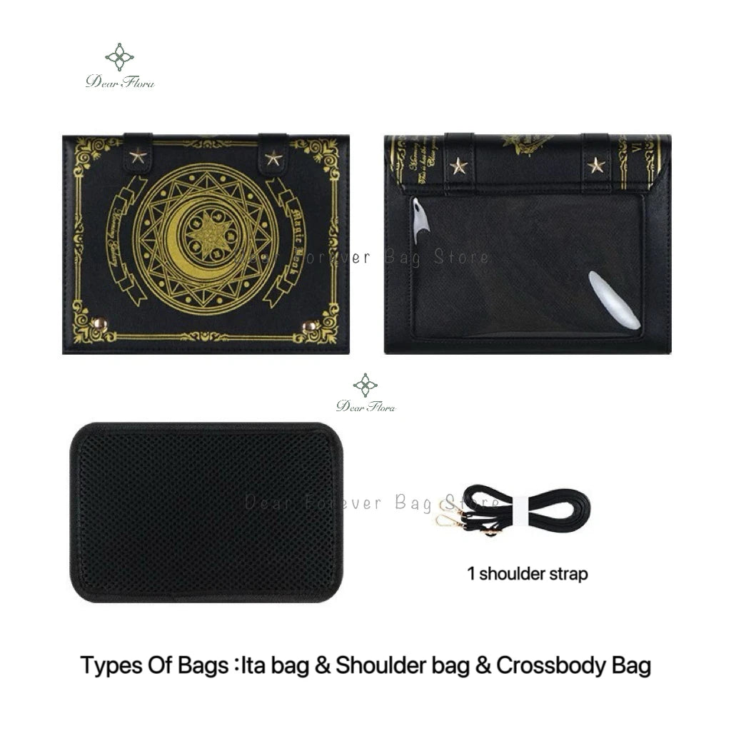 Kawaii Ita Bag for Pins & Merch - Y2K Style Crossbody