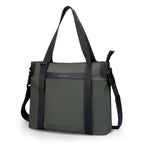 Men's Leather Messenger Bag for 14-Inch Laptop - Black