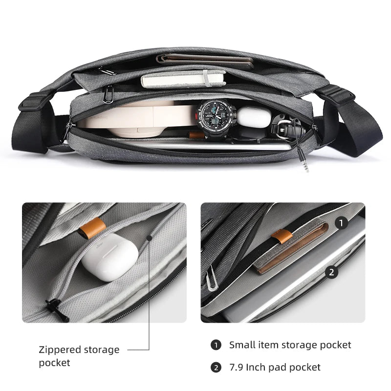 Mark Ryden Anti-Theft Messenger Bag - Fits 15.6" Laptop, Waterproof