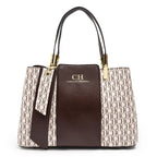 Large Capacity Tote Bag for Women - PU Leather