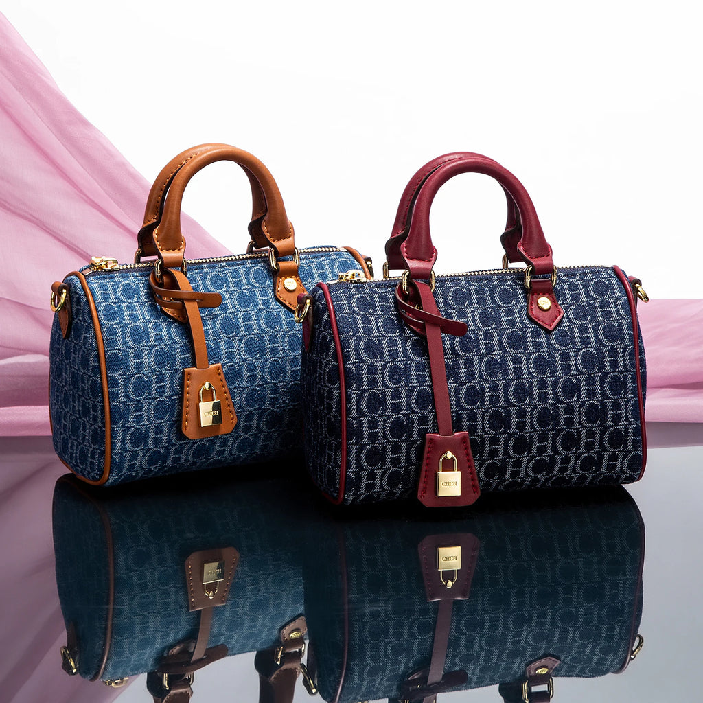 Patchwork Denim Pillow Bag - Y2K Style Shoulder Handbag